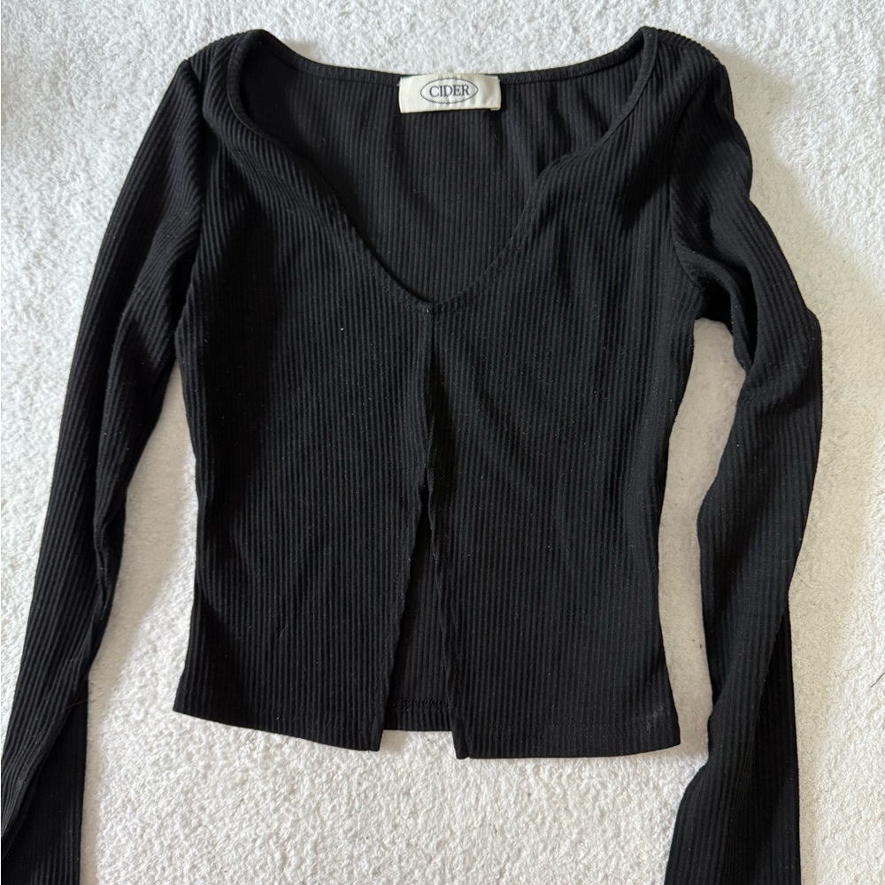 Cider black long sleeve